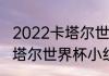 2022卡塔尔世界杯小组赛积分榜（卡塔尔世界杯小组赛晋级规则）