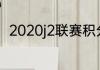 2020j2联赛积分榜（j3联赛积分榜）