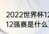 2022世界杯12强赛晋级规则（亚足联12强赛是什么）