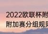 2022欧联杯附加赛规则（世界杯欧洲附加赛分组规则）