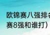 欧锦赛八强排名（2021年斯诺克英锦赛8强和谁打）