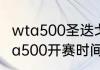 wta500圣迭戈站赛程（2022东京wta500开赛时间）