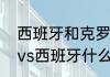 西班牙和克罗地亚谁厉害（克罗地亚vs西班牙什么时候开始）