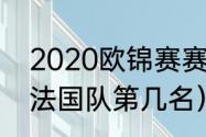 2020欧锦赛赛前分析（2020欧洲杯法国队第几名）