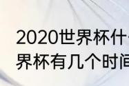 2020世界杯什么时候结束（卡塔尔世界杯有几个时间段）