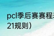 pcl季后赛赛程表2021（lpl春季赛2021规则）