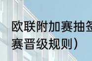 欧联附加赛抽签规则（2021欧联小组赛晋级规则）