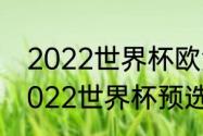 2022世界杯欧洲区附加赛怎么踢（2022世界杯预选赛欧洲附加赛规则）