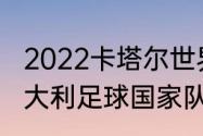 2022卡塔尔世界杯哪个队帅哥多（意大利足球国家队里面最帅的是谁）