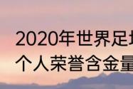 2020年世界足坛个人最高荣誉（足球个人荣誉含金量排名）