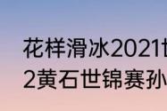 花样滑冰2021世锦赛混双冠军（2022黄石世锦赛孙颖莎参加了那几项）