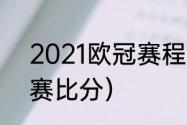 2021欧冠赛程表结果（2021欧冠决赛比分）