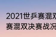 2021世乒赛混双决赛结果（2021世乒赛混双决赛战况）