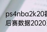 ps4nba2k20霍华德属性（霍华德季后赛数据2020）