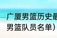 广厦男篮历史最佳阵容（2002年山东男篮队员名单）