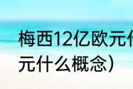 梅西12亿欧元什么概念（梅西10亿欧元什么概念）