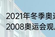 2021年冬季奥运会的观后感50个字（2008奥运会观后感高中）