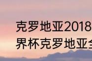 克罗地亚2018世界杯比分（2018世界杯克罗地亚全部战绩）