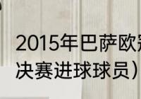 2015年巴萨欧冠夺冠历程（2015欧冠决赛进球球员）