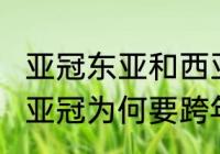 亚冠东亚和西亚什么时候碰面（2023亚冠为何要跨年）