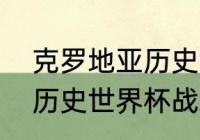 克罗地亚历史世界杯成绩（克罗地亚历史世界杯战绩）