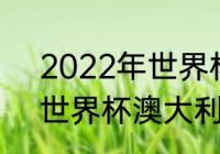 2022年世界杯各国实力排名（18年世界杯澳大利亚排名）