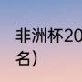 非洲杯2021冠军（摩洛哥男足世界排名）