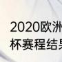 2020欧洲杯比赛各场结果（20年欧洲杯赛程结果）