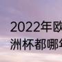 2022年欧洲杯开赛时间（世界杯和欧洲杯都哪年开）