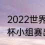 2022世界杯已出线队伍有哪些（世界杯小组赛出线后怎么分组）