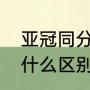 亚冠同分如何排名（亚俱杯和亚冠有什么区别）