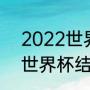 2022世界杯总决赛具体时间（22年世界杯结果）