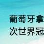 葡萄牙拿过欧洲杯吗（葡萄牙得过几次世界冠军）