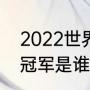 2022世界杯冠亚军（2022年世界杯冠军是谁）