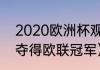 2020欧洲杯观后感（c罗带领葡萄牙夺得欧联冠军）