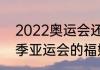 2022奥运会还是亚运会（2022年冬季亚运会的福娃有什么含义）