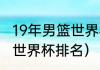 19年男篮世界杯最终排名（2018篮球世界杯排名）