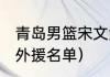 青岛男篮宋文浩是山东人（2021中超外援名单）