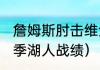 詹姆斯肘击维金斯在第几节（2021赛季湖人战绩）