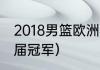 2018男篮欧洲杯冠军（男篮欧锦赛历届冠军）