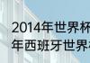 2014年世界杯西班牙小组赛成绩（14年西班牙世界杯小组赛成绩）