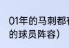 01年的马刺都有谁（求03年马刺夺冠的球员阵容）