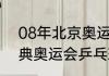 08年北京奥运会男单冠军（2008雅典奥运会乒乓球冠军）