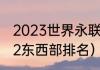 2023世界永联锦标赛结束时间（2022东西部排名）