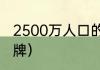 2500万人口的国家（科特迪瓦咖啡品牌）