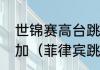 世锦赛高台跳水为什么没有中国人参加（菲律宾跳水炸鱼队是哪届比赛）