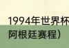 1994年世界杯阿根廷成绩（94世界杯阿根廷赛程）