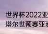 世界杯2022亚洲预选赛中国赛程（卡塔尔世预赛亚洲区赛程）