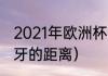 2021年欧洲杯比赛结果（丹麦与西班牙的距离）