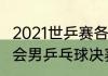 2021世乒赛各项冠军得主（2021奥运会男乒乓球决赛冠军）